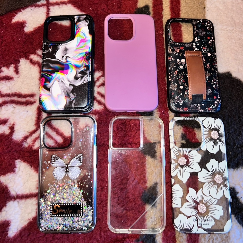 Stylish Phone Case Set - Multicolor Designs